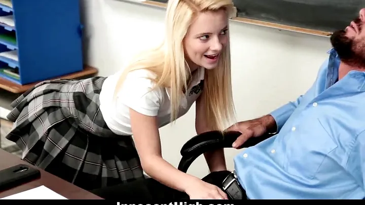 InnocentHigh - Sexy Teen Student Fucked By Teacher