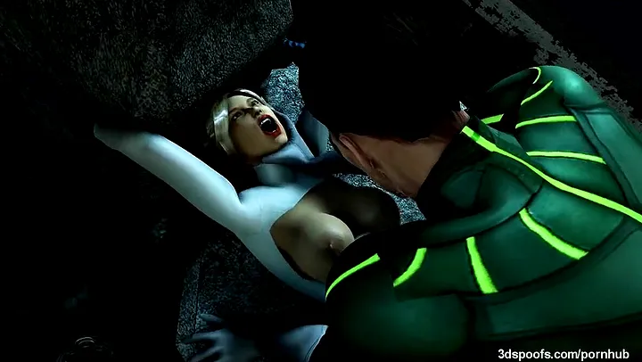 Power girl and the Green Lantern take make up sex to a new level