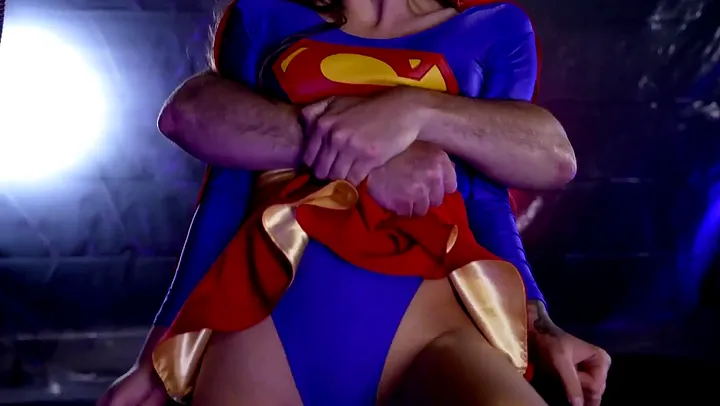 Supergirl's tight ass destroyed by a group ofvillains in wild anal sex frenzy!